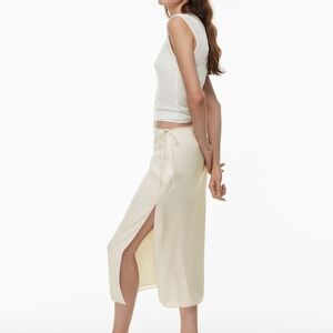 2 for 1 Wilfred Satin Slit Skirts